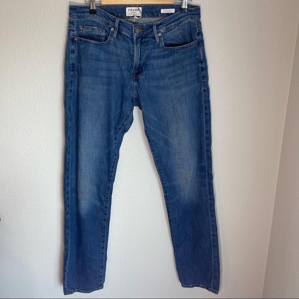 FRAME L’Homme Slim Dark Ocean Color Size 33 076